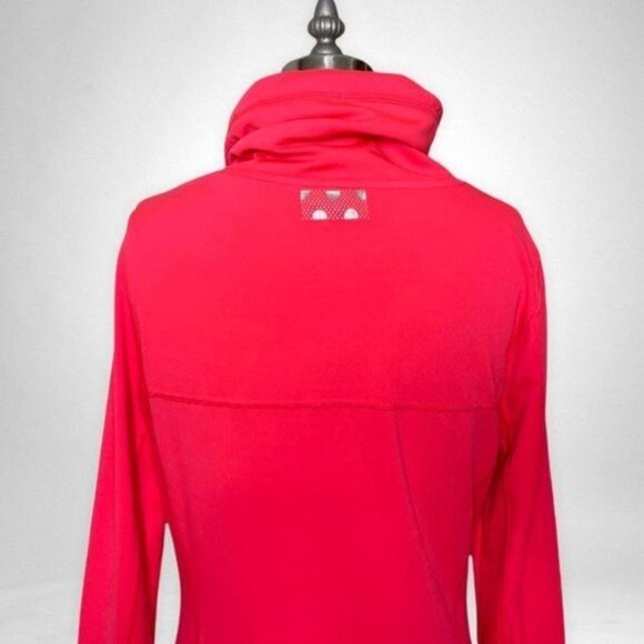 Victoria’s Secret Pink Ultimate Fleece Pullover Cowl Neck Athletic Shirt Small - Picture 5 of 10